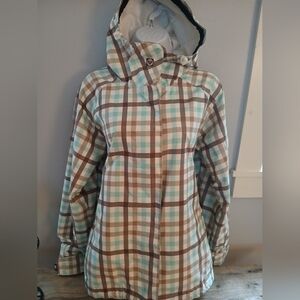 ROXY Women’s Size M  Snowboarding Ski Winter Jacket 5000 Series Hooded